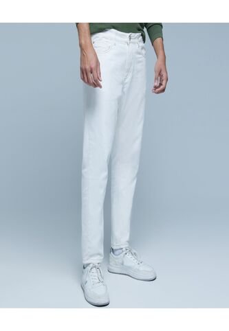 Jean Para Hombre Carrot Color Blanco Marca Ostu #60160323 Ostu