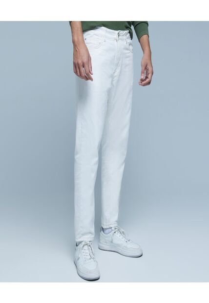 Jean Para Hombre Carrot Color Blanco Marca Ostu #60160323
