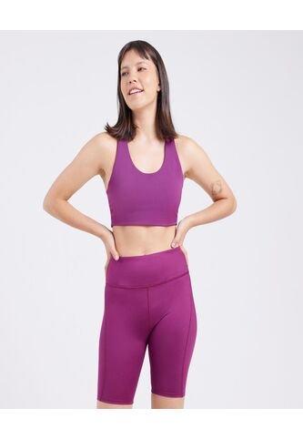 Leggins Para Mujer Corto Color Morado Marca Ostu #40230472 Ostu