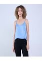 Top Para Mujer Top Color Azul  Marca Ostu #40220396 de Ostu