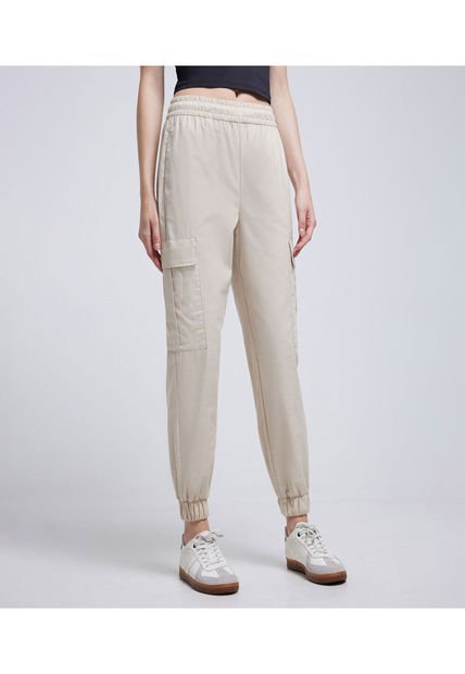 Pantalon Para Mujer Jogger Color Café  Marca Ostu #40070592