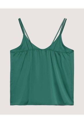 Blusa  Para Mujer Manga Sisa Color Verde Marca Ostu #40121299