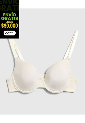 Brasier Para Mujer Copa Completa Color Beige Marca Ostu #40830037 Ostu