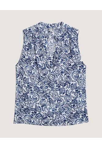 Blusa  Para Mujer Manga Sisa Color Crudo Marca Ostu #40121263 Ostu