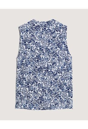 Blusa  Para Mujer Manga Sisa Color Crudo Marca Ostu #40121263