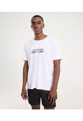 Camiseta Para Hombre Manga Corta Cuello Redondo Color Marfil Marca Ostu #60091721 Ostu