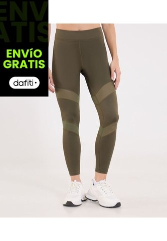 Leggins Para Mujer Largo Color Verde Marca Ostu #40230633 Ostu