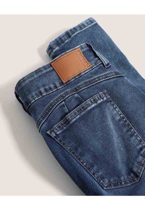 Jean  Para Mujer Push Up Color Azul Marca Ostu #40160640