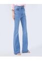 Jean Para Mujer Skinny Flare Color Azul Claro Marca Ostu #40160555 de Ostu