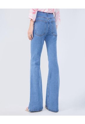 Jean Para Mujer Skinny Flare Color Azul Claro Marca Ostu #40160555