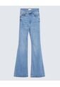 Jean Para Mujer Skinny Flare Color Azul Claro Marca Ostu #40160555 de Ostu