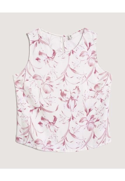 Blusa  Para Mujer Manga Sisa Color Lila Marca Ostu #40121286