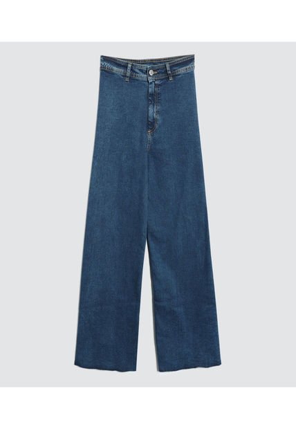 Jean Para Mujer Culotte Color Azul  Marca Ostu #40160404
