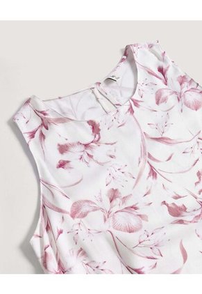 Blusa  Para Mujer Manga Sisa Color Lila Marca Ostu #40121286