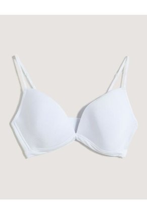 Brasier Para Mujer Copa Triangular Color Blanco Marca Ostu #40830046