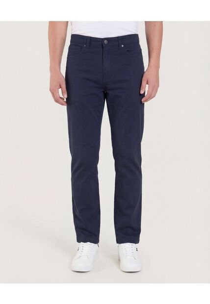 Camisa  Para Hombre Manga Larga Con Bolsillo Cuello C Color Blanco Marca Ostu #60010897