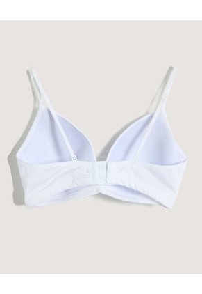 Brasier Para Mujer Copa Triangular Color Blanco Marca Ostu #40830046