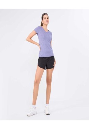 Camiseta Para Mujer Manga Corta Cuello V Color Rosa Marca Ostu #40092391