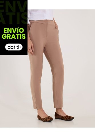 Pantalón Para Mujer Moda Color Camel Marca Ostu #40070839 Ostu