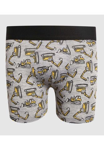 Boxer Para Niño Filete Color Gris  Marca Ostu #80000072 Ostu