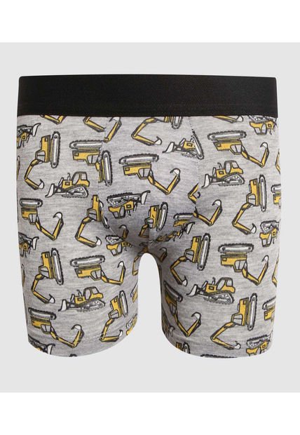 Boxer Para Niño Filete Color Gris  Marca Ostu #80000072