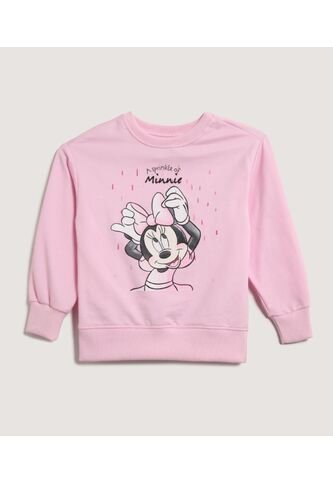 Buzo Infantil Niña Cuello Redondo Color Rosado Marca Ostu #90060169 Ostu