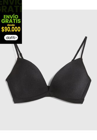 Brasier Para Mujer Copa Triangular Color Negro Marca Ostu #40830042 Ostu