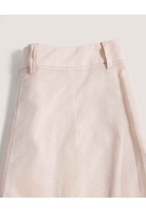 Bermuda  Para Mujer Regular Corto Color Beige Marca Ostu #40100119