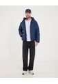 Chaqueta Para Hombre Acolchada Color Azul Marca Ostu #60080168 de Ostu