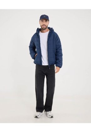 Chaqueta Para Hombre Acolchada Color Azul Marca Ostu #60080168