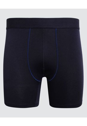 Boxer Para Hombre Filete Medio Algodón Color Azul  Marca Ostu #60000413