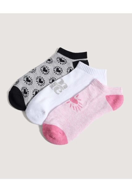 Medias X3 Para Mujer Invisible Color Surtido Marca Ostu #40980260