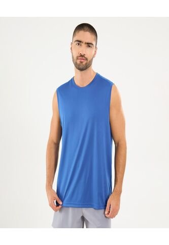 Camiseta Para Hombre Manga Sisa Cuello Redondo Color Azul Marca Ostu #60091619 Ostu
