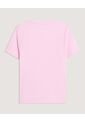 Camiseta  Para Mujer Manga Corta Cuello Redondo Color Rosado Marca Ostu #40092858 de Ostu