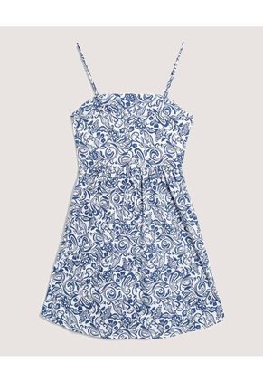 Vestido  Para Mujer M/Sisa Medio Color Crudo Marca Ostu #40170365