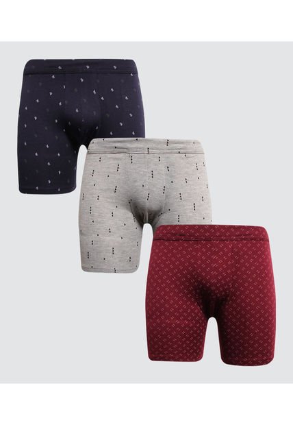 Boxer Para Hombre Filete Color Pack X Marca Ostu #60000432