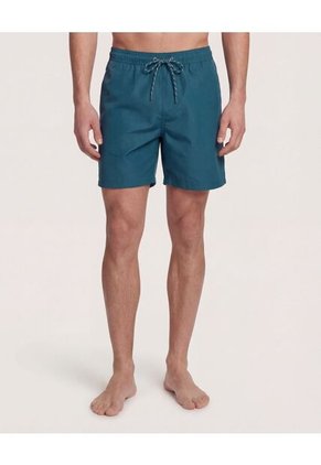Ropa De Playa Para Hombre Pantaloneta De Baño Corta Color Azul Marca Ostu #60270058