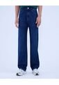 Jean Para Hombre Loose Color Azul Oscuro Marca Ostu #60160405 de Ostu