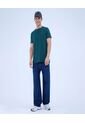 Jean Para Hombre Loose Color Azul Oscuro Marca Ostu #60160405 de Ostu