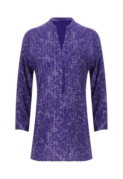 Blusa Para Mujer M/3/4 Ostu Color Morado #40120456