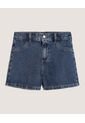 Short  Infantil Niña Mom Color Azul Marca Ostu #90198258 de Ostu