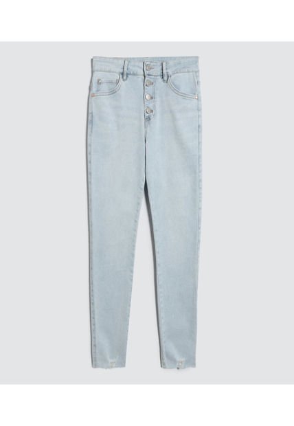 Jean Para Mujer Skinny Color Azul Claro Marca Ostu #40160425