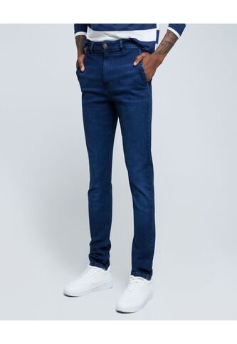 Jean Para Hombre Slim Color Azul  Marca Ostu #60160328 Ostu