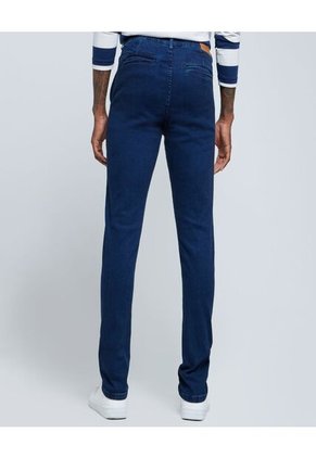 Jean Para Hombre Slim Color Azul Marca Ostu #60160328