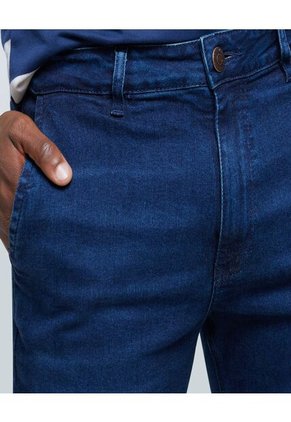 Jean Para Hombre Slim Color Azul Marca Ostu #60160328