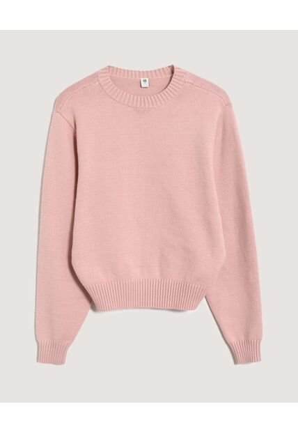 Saco  Para Mujer Cuello Redondo Color Rosa Marca Ostu #40330077