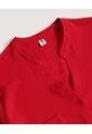 Blusa  Para Mujer Manga 3/4 Color Rojo Marca Ostu #40121258 de Ostu