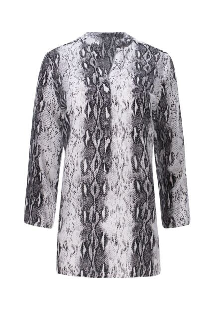 Blusa Para Mujer M/3/4 Ostu Color Negro #40120457