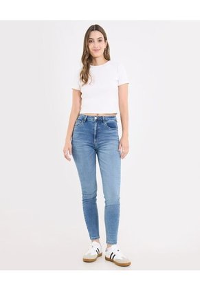 Jean  Para Mujer Skinny Color Azul Marca Ostu #40160607