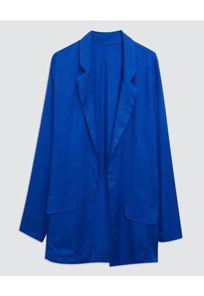 Chaqueta Para Mujer Desestructurada Color Azul Marca Ostu #40080148